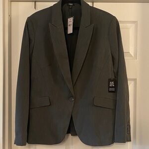 Express Gray Blazer